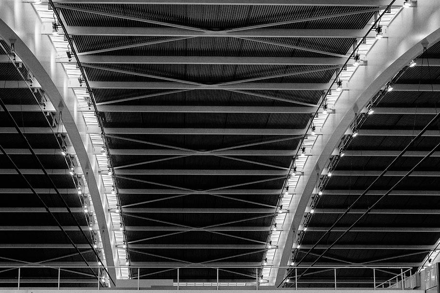 Abstract Architecture Heathrow T5 Photograph by Clare Bambers