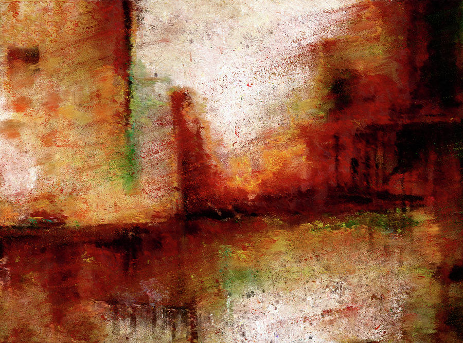 Abstract Art Landslide by Georgiana Romanovna Abstract Art Landslide by Georgiana Romanovna