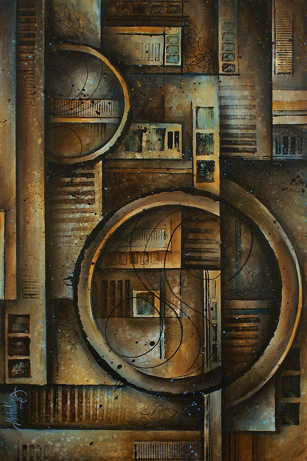 Abstract Art  Painting by Michael Lang