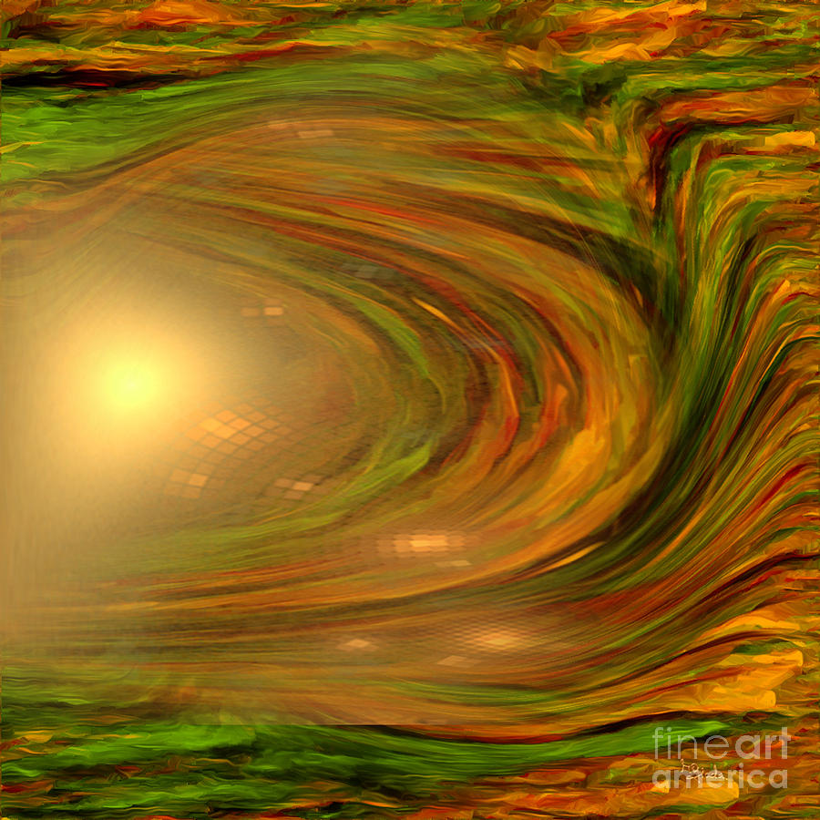 Abstract art -The Core by RGiada Digital Art by Giada Rossi