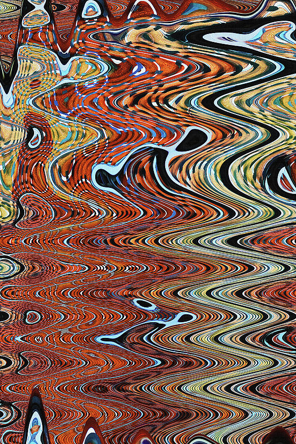 Abstract At Tempe Center for The Arts #0285pcwt Abstract Digital Art by Tom Janca