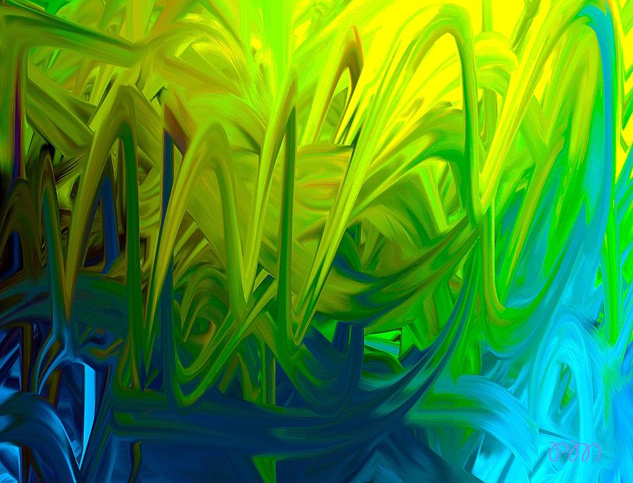 Abstract Blend 32 Digital Art by Phillip Mossbarger