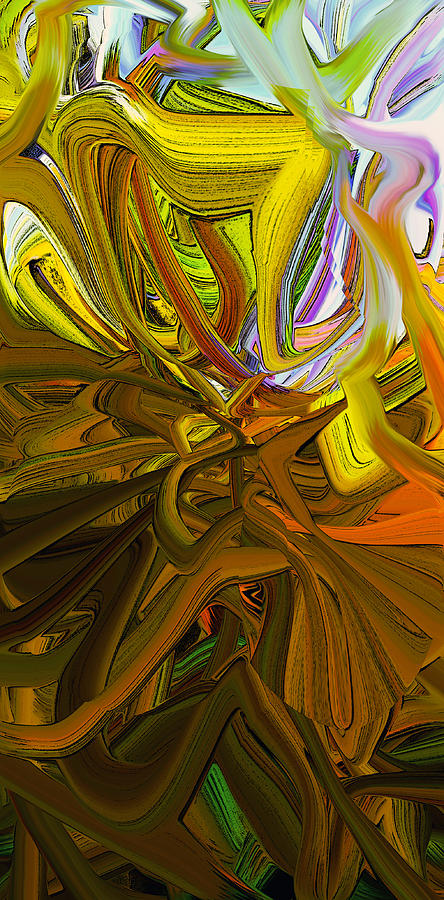 Abstract Blend 44 Digital Art by Phillip Mossbarger