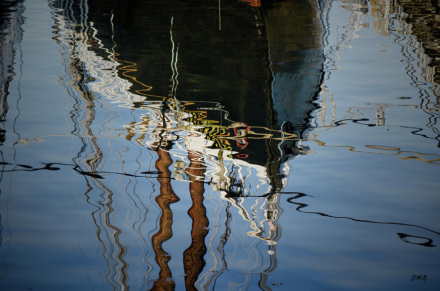 Abstract Boat Reflection III Photograph by David Gordon
