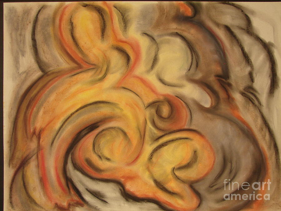 Abstract Pastel - Abstract Bodies by Michelle  Thomann-Ramirez