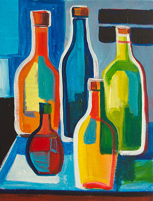 Abstract Bottles by Richard Fritz Abstract Bottles by Richard Fritz