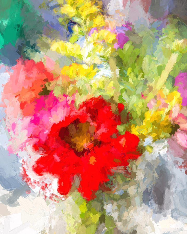 Abstract Bouquet Photograph by Natalie Rotman Cote
