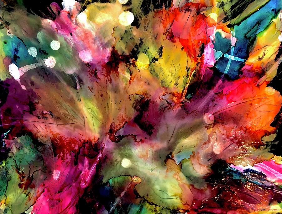 Abstract Bouquet Painting by Tommy McDonell