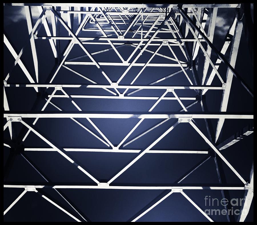 Abstract bridge Digital Art by Patty Vicknair