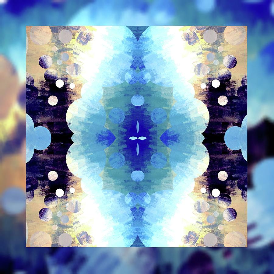 Brandi Fitzgerald Digital Art - Abstract Bubbles And Squares Blue by Brandi Fitzgerald Brandi Fitzgerald Digital Art - Abstract Bubbles And Squares Blue by Brandi Fitzgerald