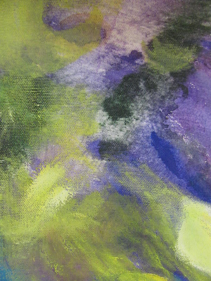 Abstact Painting - Abstract close up 1 by Anita Burgermeister