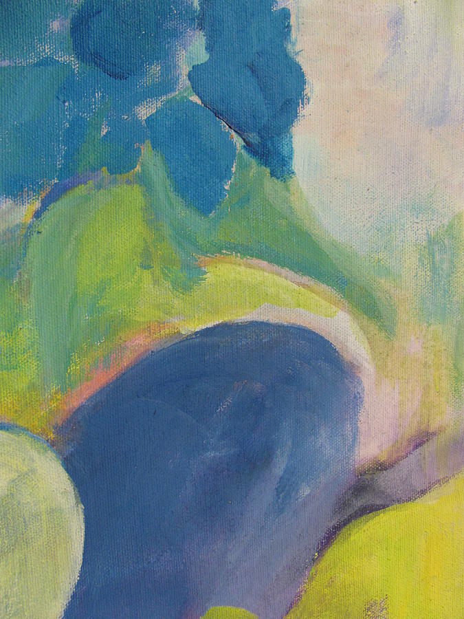 Spring Painting - Abstract close up 12 by Anita Burgermeister