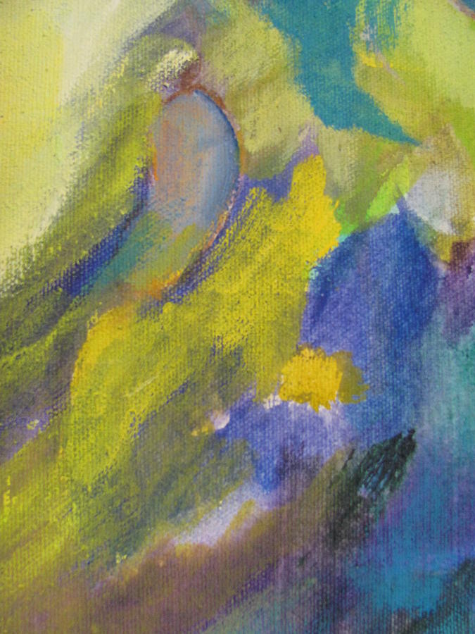 Abstract close up 2 Painting by Anita Burgermeister
