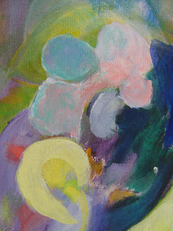 Abstract close up 6 Painting by Anita Burgermeister