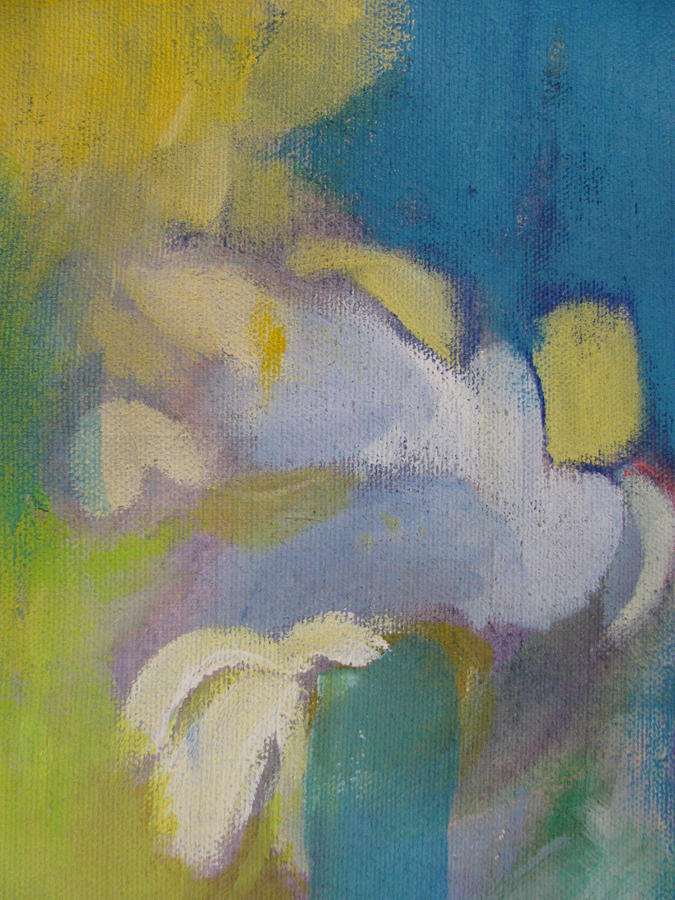 Abstract close up 7 Painting by Anita Burgermeister