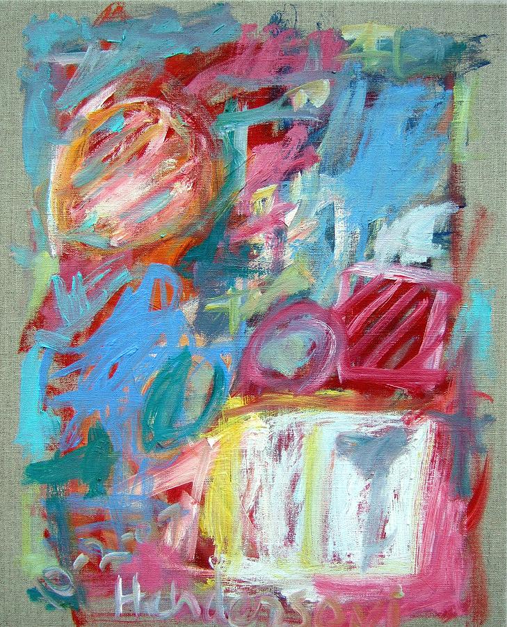 Abstract Painting - Abstract Composition 2 by Michael Henderson Abstract Painting - Abstract Composition 2 by Michael Henderson