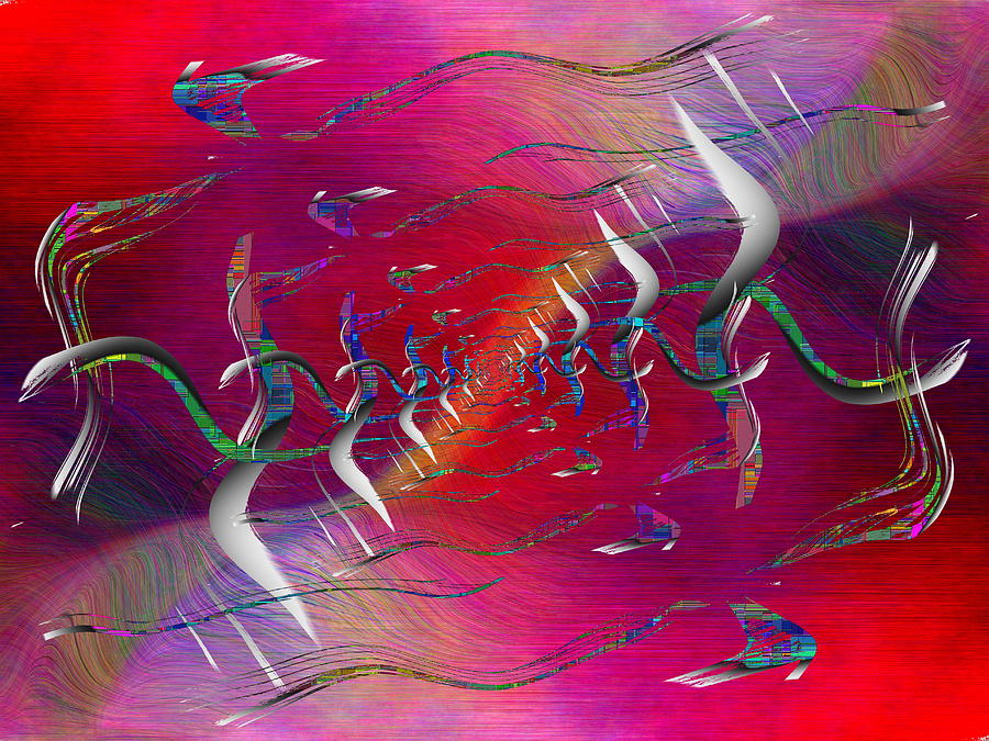 Tim Allen Digital Art - Abstract Cubed 305 by Tim Allen