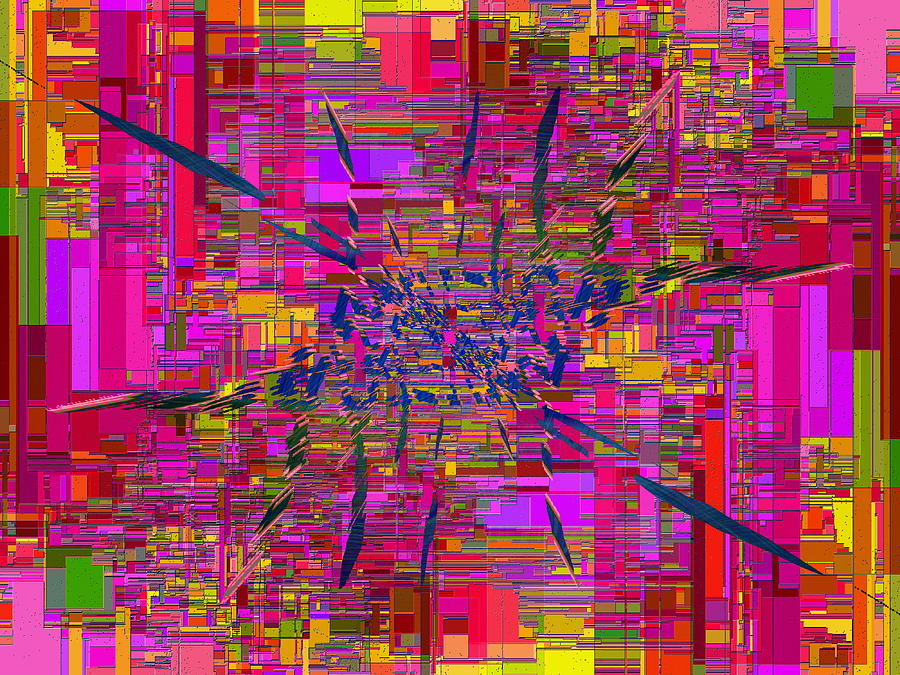 Abstract Digital Art - Abstract Cubed 330 by Tim Allen Abstract Digital Art - Abstract Cubed 330 by Tim Allen