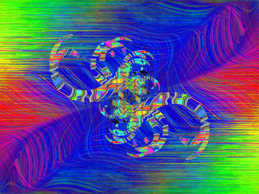 Tim Allen Digital Art - Abstract Cubed 362 by Tim Allen