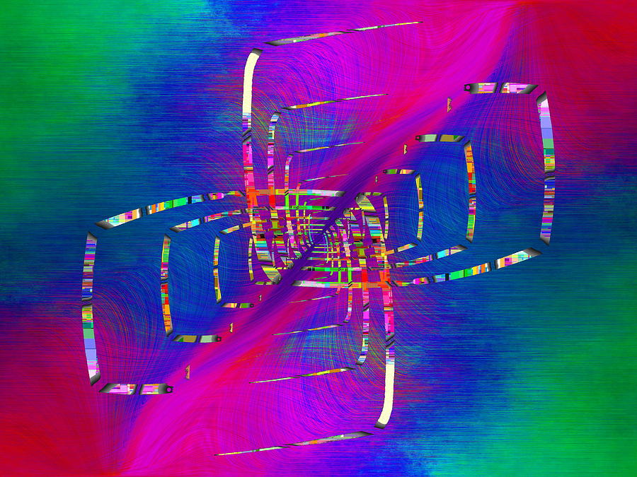 Tim Allen Digital Art - Abstract Cubed 363 by Tim Allen