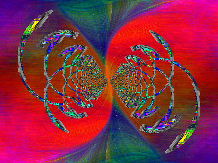 Tim Allen Digital Art - Abstract Cubed 366 by Tim Allen