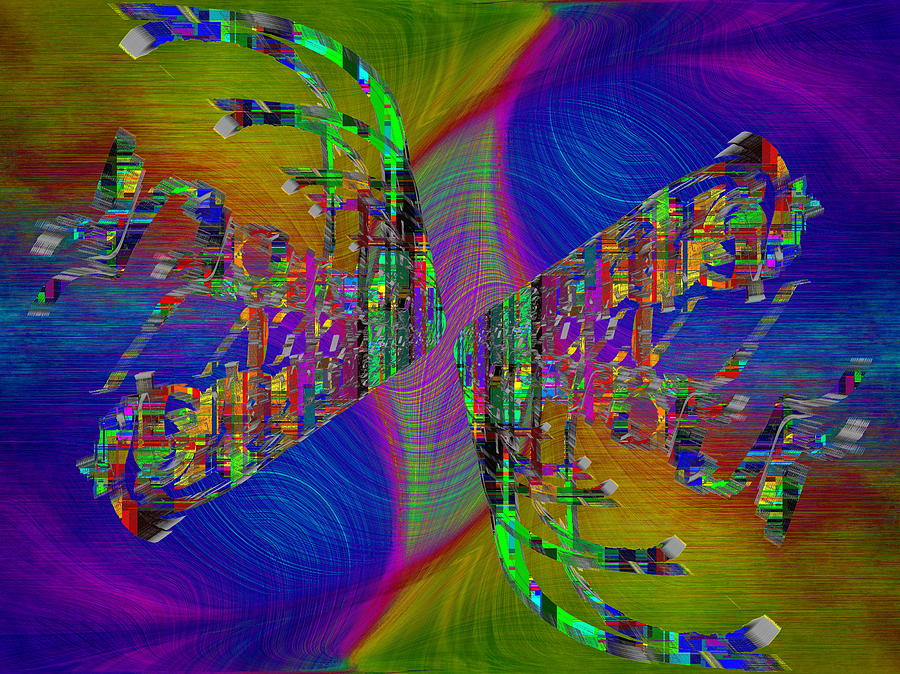 Tim Allen Digital Art - Abstract Cubed 368 by Tim Allen