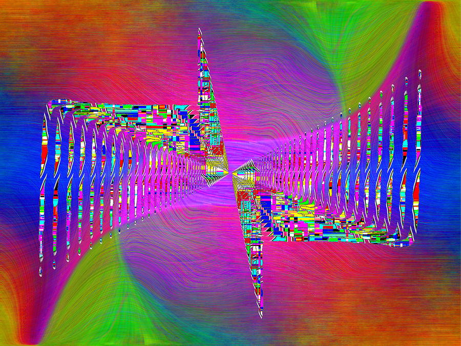 Tim Allen Digital Art - Abstract Cubed 373 by Tim Allen