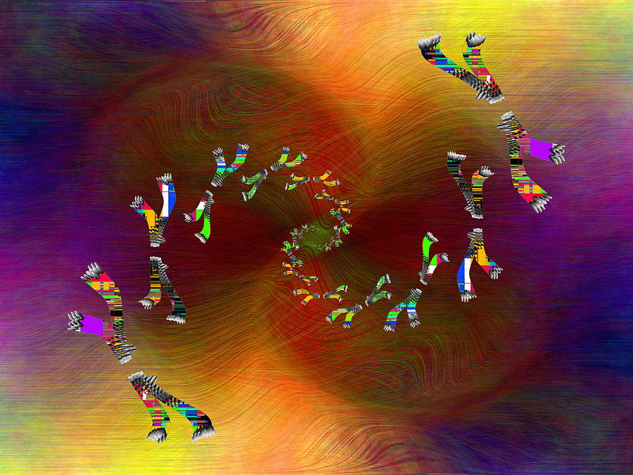 Tim Allen Digital Art - Abstract Cubed 375 by Tim Allen
