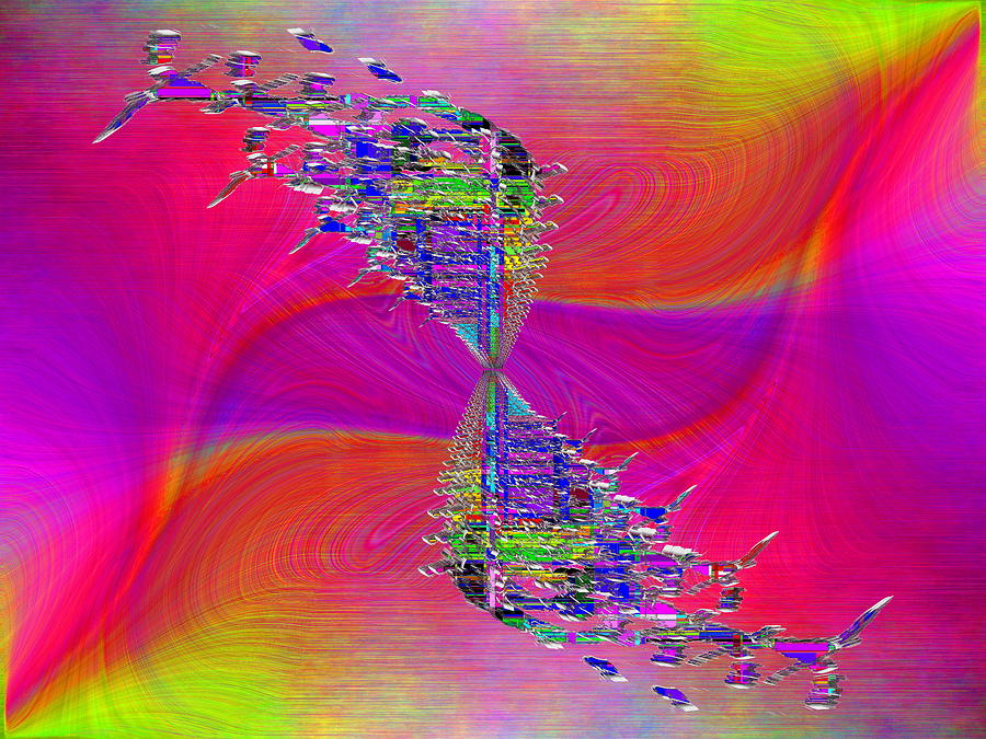 Tim Allen Digital Art - Abstract Cubed 377 by Tim Allen