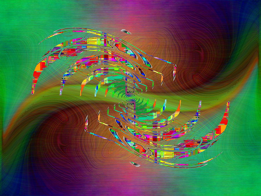 Tim Allen Digital Art - Abstract Cubed 379 by Tim Allen