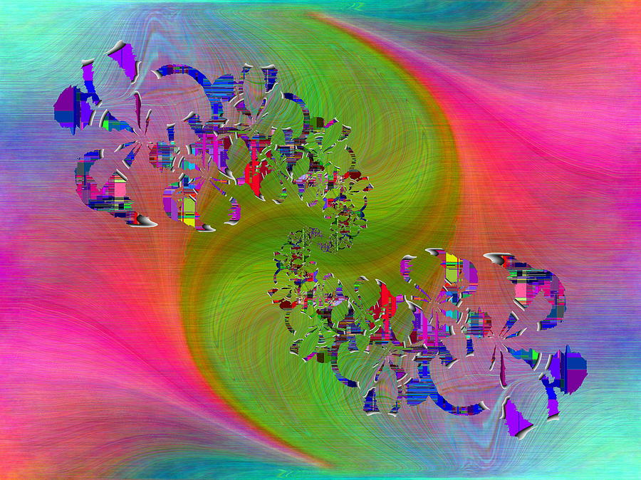 Tim Allen Digital Art - Abstract Cubed 381 by Tim Allen