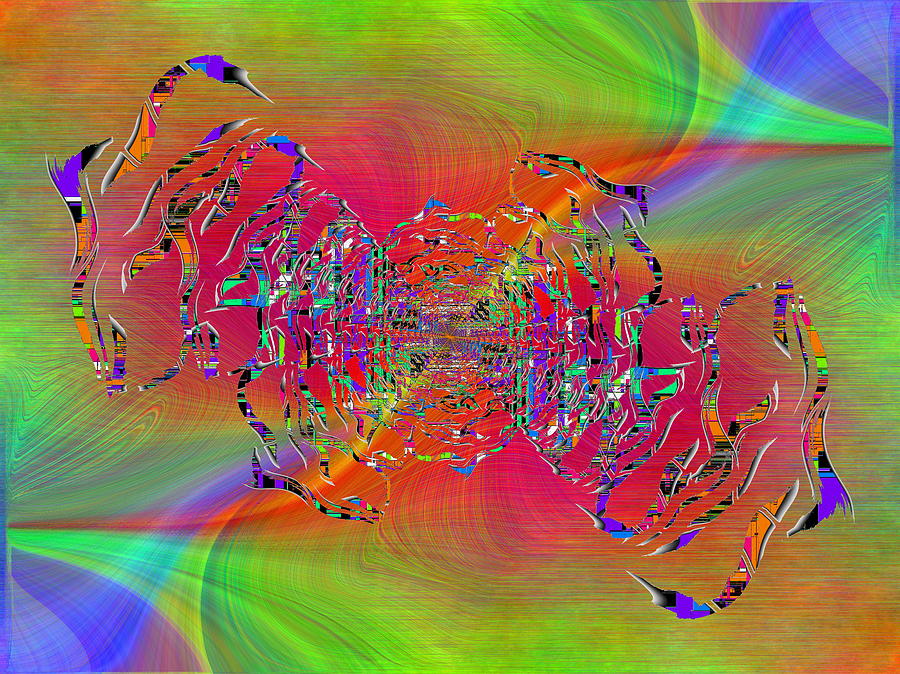 Tim Allen Digital Art - Abstract Cubed 382 by Tim Allen