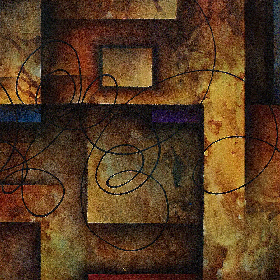 abstract design B Painting by Michael Lang abstract design B Painting by Michael Lang