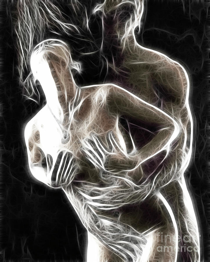 Abstract digital artwork of a couple making love Photograph by Maxim Images Exquisite Prints