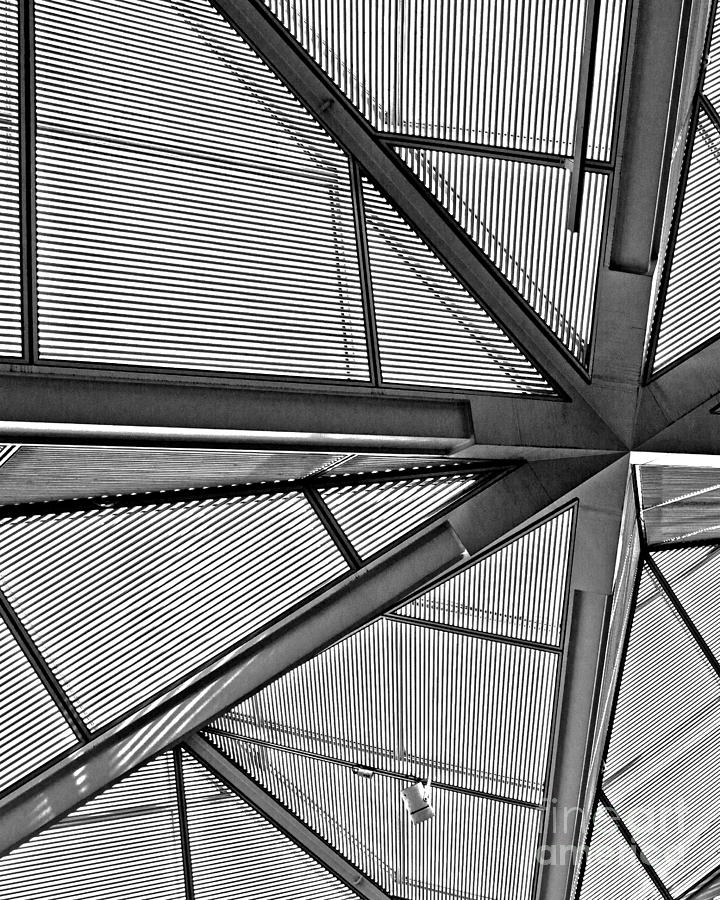 Abstract East Wing Ceiling Photograph by Tom Gari Gallery-Three ...