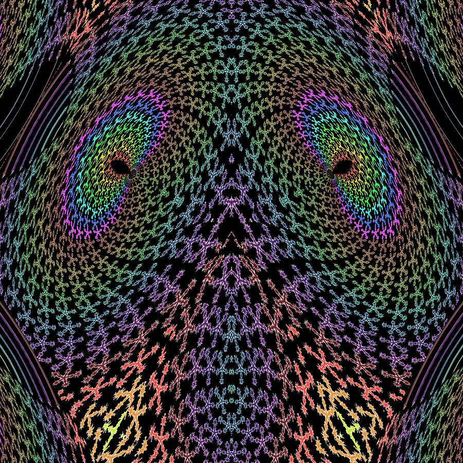 Abstract Elephant or Fish Digital Art by James Smullins