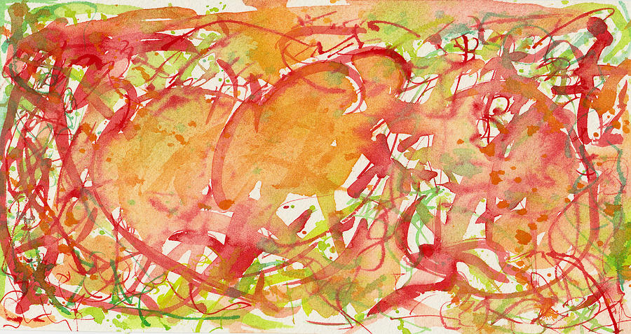 Abstract Expressive 027 Painting by Joe Michelli