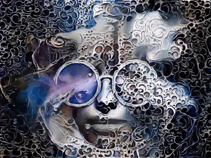 Surreal Digital Art - Abstract Face by Bruce Rolff Surreal Digital Art - Abstract Face by Bruce Rolff