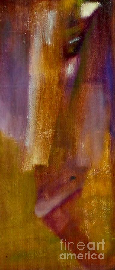 Abstract Painting - Abstract Face by Patricia Cleasby