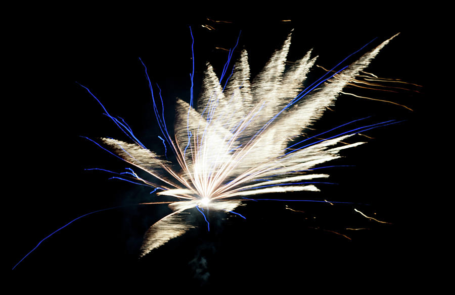Abstract Fireworks Iv Photograph