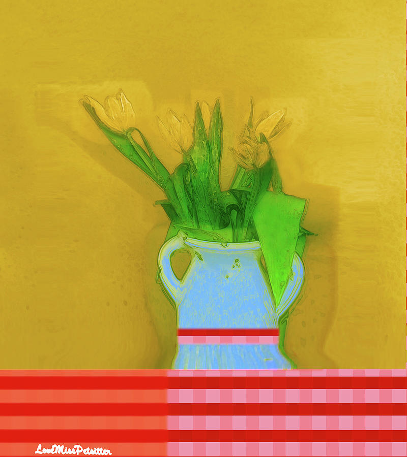 Abstract Floral Art 323 by Miss Pet Sitter Abstract Floral Art 323 by Miss Pet Sitter