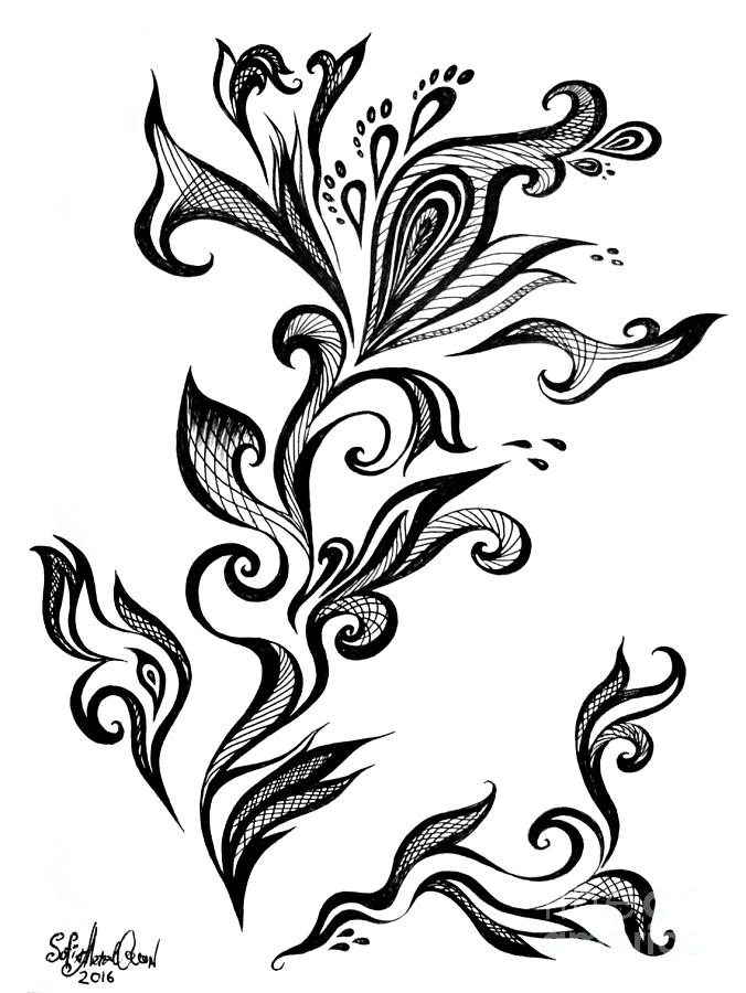 wind swirl tattoo designs