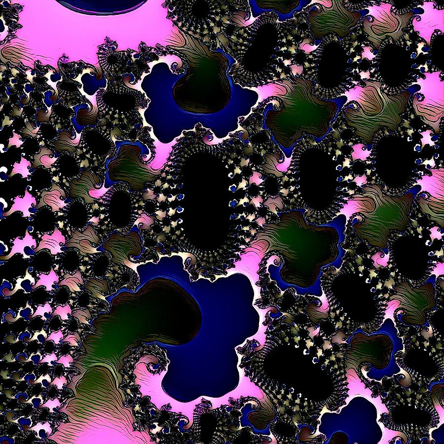 Abstract Fractal 122016.11 Digital Art by Artful Oasis