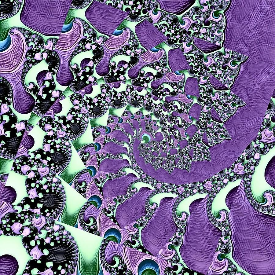 Abstract Fractal 122016.2 Digital Art by Artful Oasis