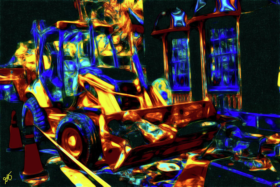 Abstract Front End Loader Photograph by Gina OBrien