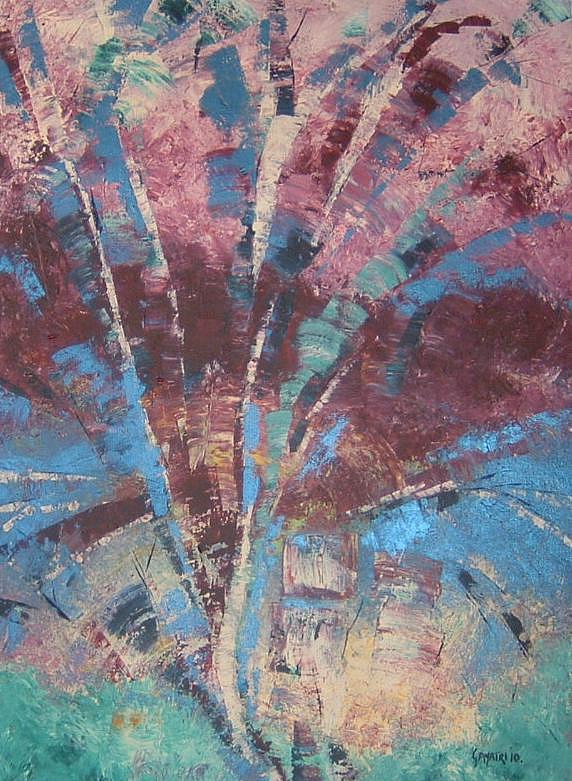 Landscape Painting - Abstract by Gayatri Manchanda Landscape Painting - Abstract by Gayatri Manchanda