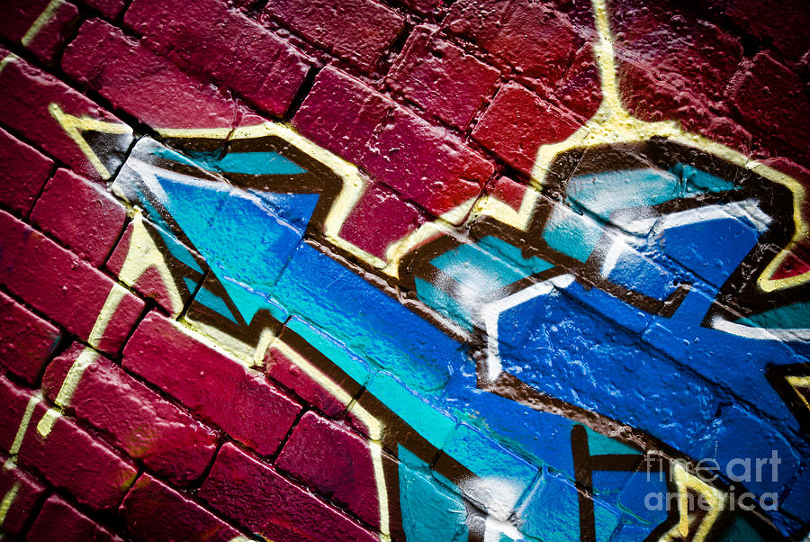 Abstract Graffiti Arrow Painting by Yurix Sardinelly