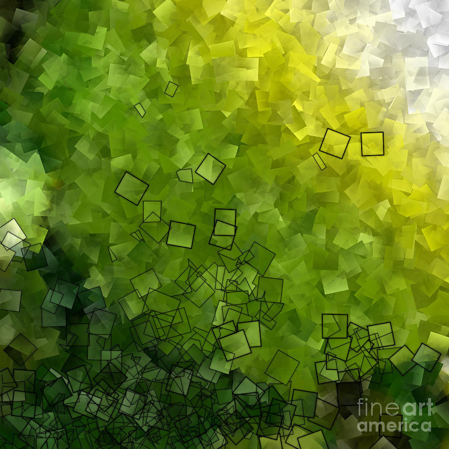 Apple Green - Abstract Tiles No15.819 Photograph by Jason Freedman
