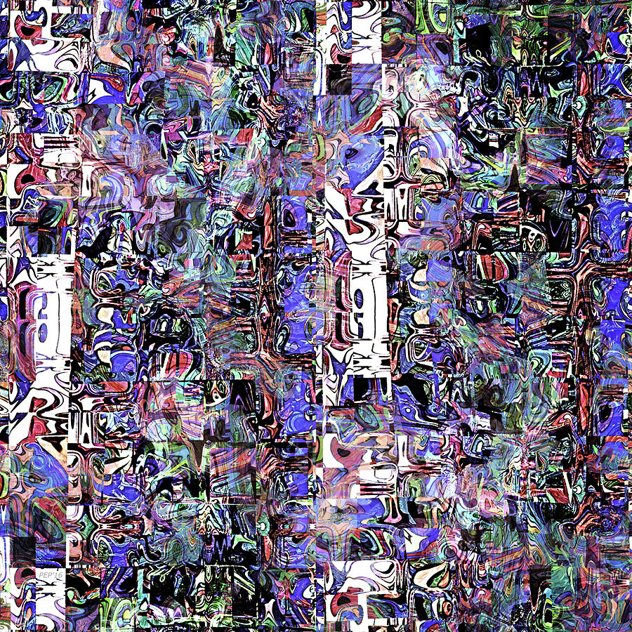 Abstract Grunge Art Digital Art by Phil Perkins