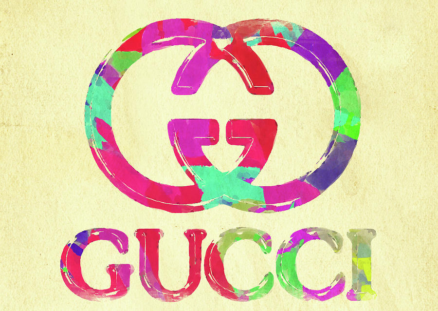 gucci color logo